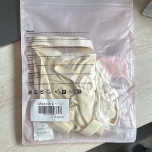 Cream Wireless Everyday Bra - Comfortable Support